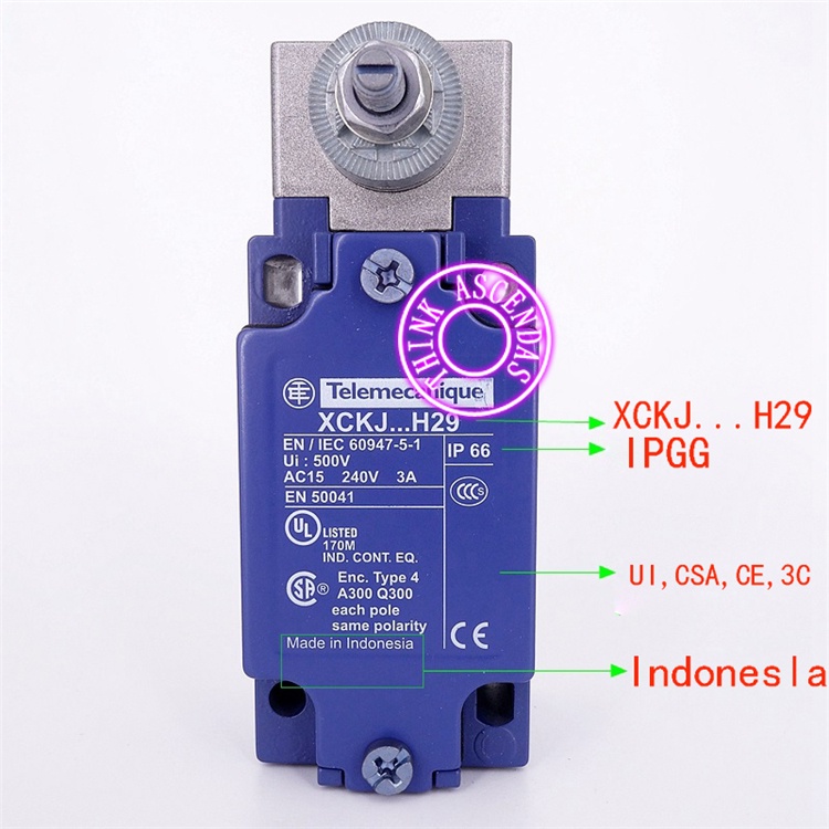 YY Limit Switch ต้นฉบับใหม่ XCKJ...H29 ZCKJ404H29 ZCK-J404H29 ZCKE04 ZCK-E04