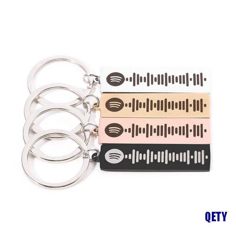 ( Qety ) พวงกุญแจรูปโค้ด Favorite Song Keyring - qetyellow.th - ThaiPick