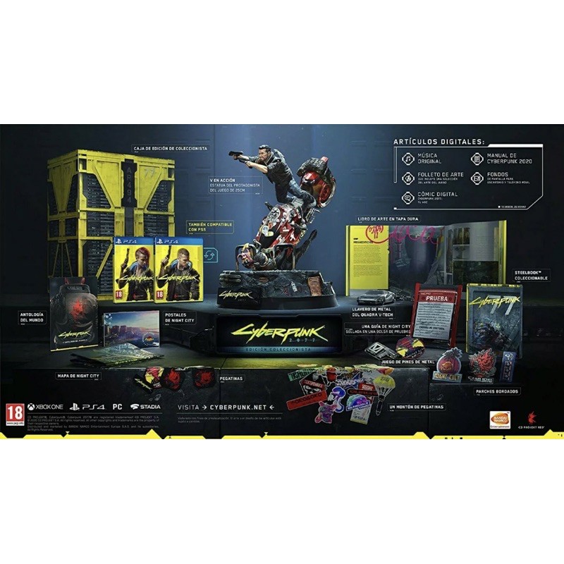 PS4 CYBERPUNK 2077 COLLECTOR'S EDITION (Z2/EU)(มือ 1)