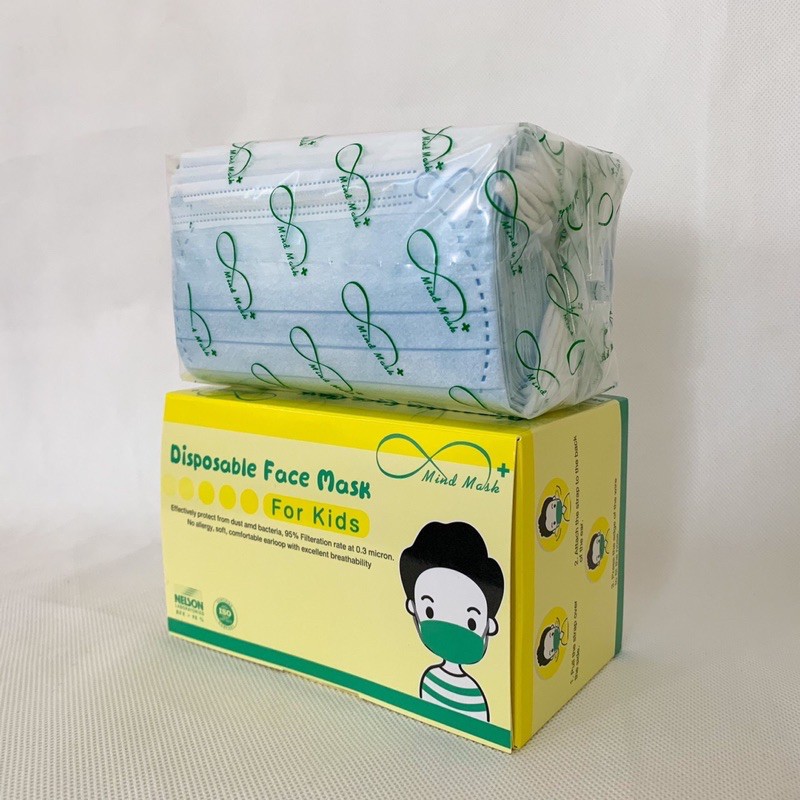 Mind Mask หน้ากากอนามัยเด็ก 3 ชั้น ชนิดกันฝุ่น PM 2.5 ผลิตในประเทศไทย ...