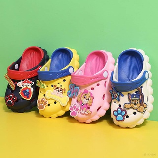 Lb PAW Patrol Crocs รองเท้าแตะลําลอง พื้นนิ่ม กันลื่น ระบายอากาศ สําหรับเด็ก ทุกเพศ