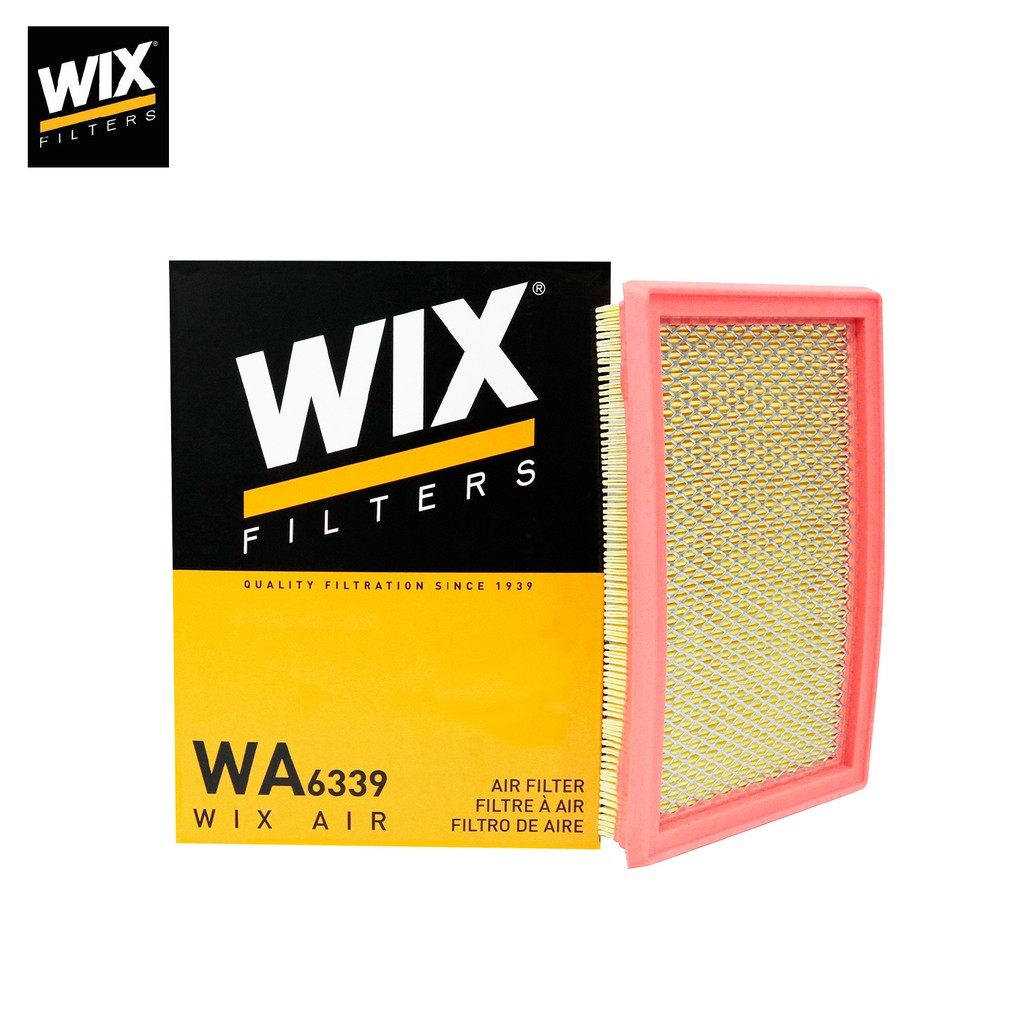 Wix ไส้กรองอากาศ Nissan March Almera Sylphy Pulsar honda city type z ปี 96-02 civic d16y ga15/16 b14
