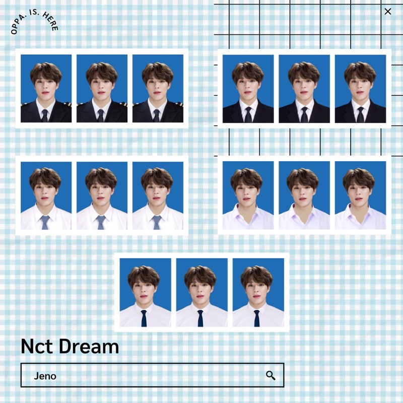ID photo | รูปติดบัตร nct | 5 แถม 1 (เคลือบเย็นโฮโลแกรมทุกรูป) 💗✨