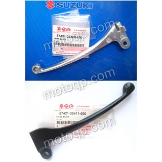 【 แท้ 】 มือเบรค RC80 RC100 SUZUKI BRAKE LEVER CRYSTAL คริสตัล สวิง SWING สีดำ สีเงิน