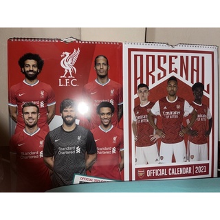 liverpool arsenal ปฏิทิน มือ1ในซีลจากอังกฤษ 2ชุด259บ