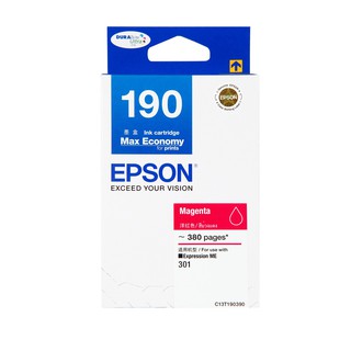 ตลับหมึกอิงค์เจ็ท สีม่วงแดง Epson T190390 /Magenta Magenta Ink Cartridge Epson T190390