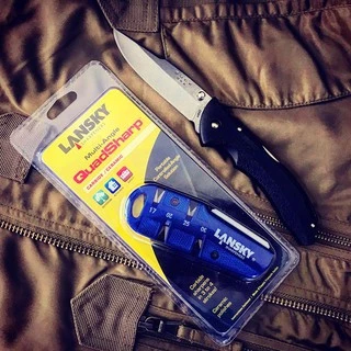 ที่ลับมีด Lansky QuadSharp แบบพกพาอเนกประสงค์