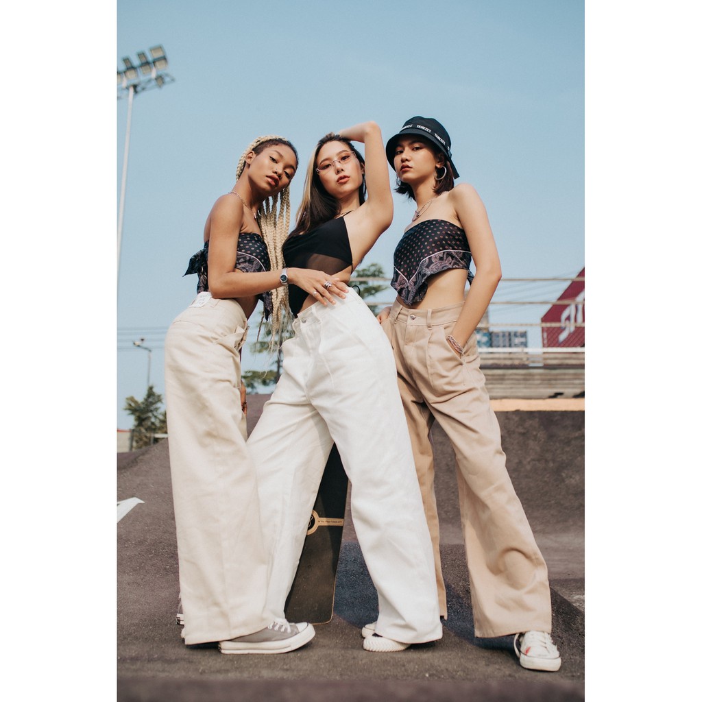กางเกงผู้หญิง กางเกงลำลอง WHAT SHE WEAR : Sorry uncle pants