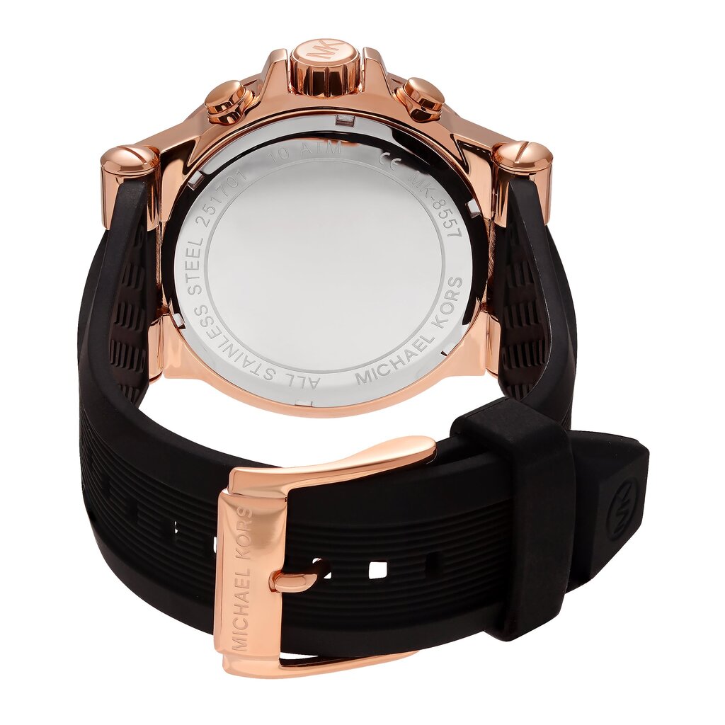 Michael Kors Michael Kors 47mm. Dylan Black Dial Ladies Chronograph ...