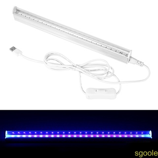 [sgoole]UV 24-LED Black Light Fixtures 6W Portable Blacklight Lamp for UV Poster UV Art Dimmable Blacklight Lamp for DJ