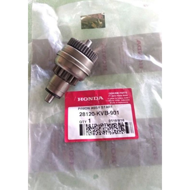 28120-KVB-901 HGP PINION ASSY STARTER STATER BEAT FI SCOOPY SPACY VARIO KARBU 28120KVB901