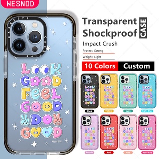 กันกระแทกใสแข็งบางใสแฟชั่น Case เคสโทรศัพท์มือถือ ลายเด็กผู้หญิง Huyen Dinh Look Good Feel Good Do Good สําหรับ IPhone 13 Pro Max 11 15 14 X Xr Xs 7 8 Plus 12 Miniซิลิโคนนิ่มเคส tpu คุณภาพสูงยี่ห้อใสขอบเรียบโทรศัพท์มือถือฝาปิด Tifyอุปกรณ์เสริมสำหรับ