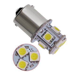 หลอดไฟตัดหมอกท้ายรถยนต์ LED 1156 S25 p21W Ba15s 8 5050 SMD 12V 24V สีขาว