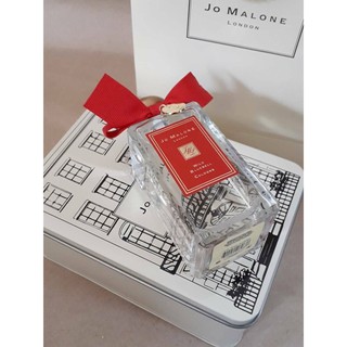 Jomalone Wild Bluebell Cologne 100ml limited edition โบว์แดง กล่องเหล็ก  ส่ง 2600 บาท Jomalone Wild Bluebell Cologne 100