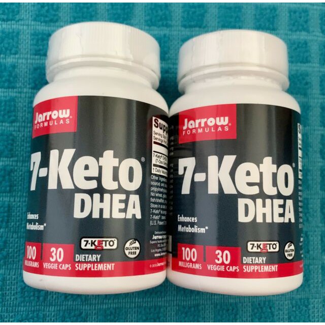 (แท้พร้อมส่ง) Jarrow Formulas, 7-Keto DHEA 100 mg 30 Veggie Caps