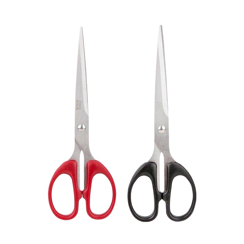 Deli กรรไกรสแตนเลส ขนาด 8.25/7 นิ้ว รุ่น 6034/6010/6009 พร้อมส่ง มีเก็บปลายทาง COD US.Station - รูปที่ 7