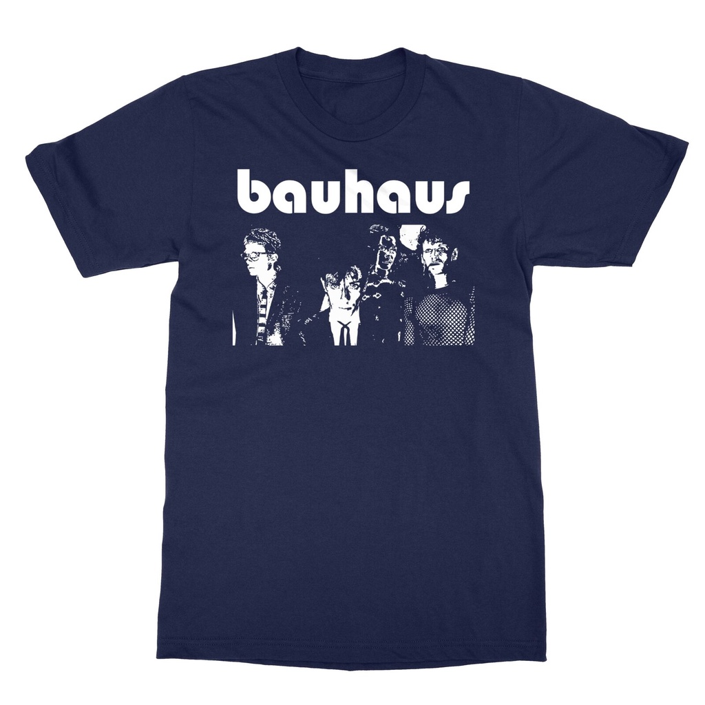 ออกแบบที่กําหนดเอง O-คอ Bauhaus สบายผู้ชาย Tee 1