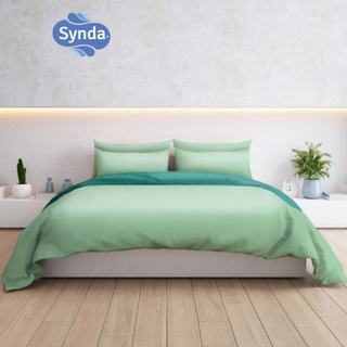 [ส่งฟรี] Synda ชุดเซ็ทผ้าปูที่นอน Cotton Satin 500 เส้นด้าย รุ่น PLENARY MINT