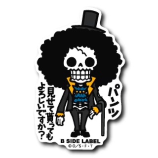 [Direct from Japan] B - SIDE LABEL Sticker ONEPIECE One Piece Brook Japan NEW