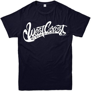 [COD]เสื้อยืดแขนสั้นพิมพ์ลาย West Coast Customs สําหรับผู้ชาย