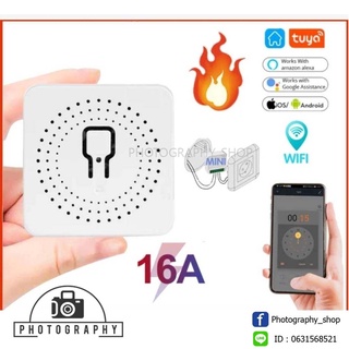 16A Mini Smart Wifi DIY Switchรองรับการควบคุม2ทาง,โมดูลบ้านอัตโนมัติอัจฉริยะ