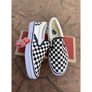 รองเท้า Vans Slip On checkerboard