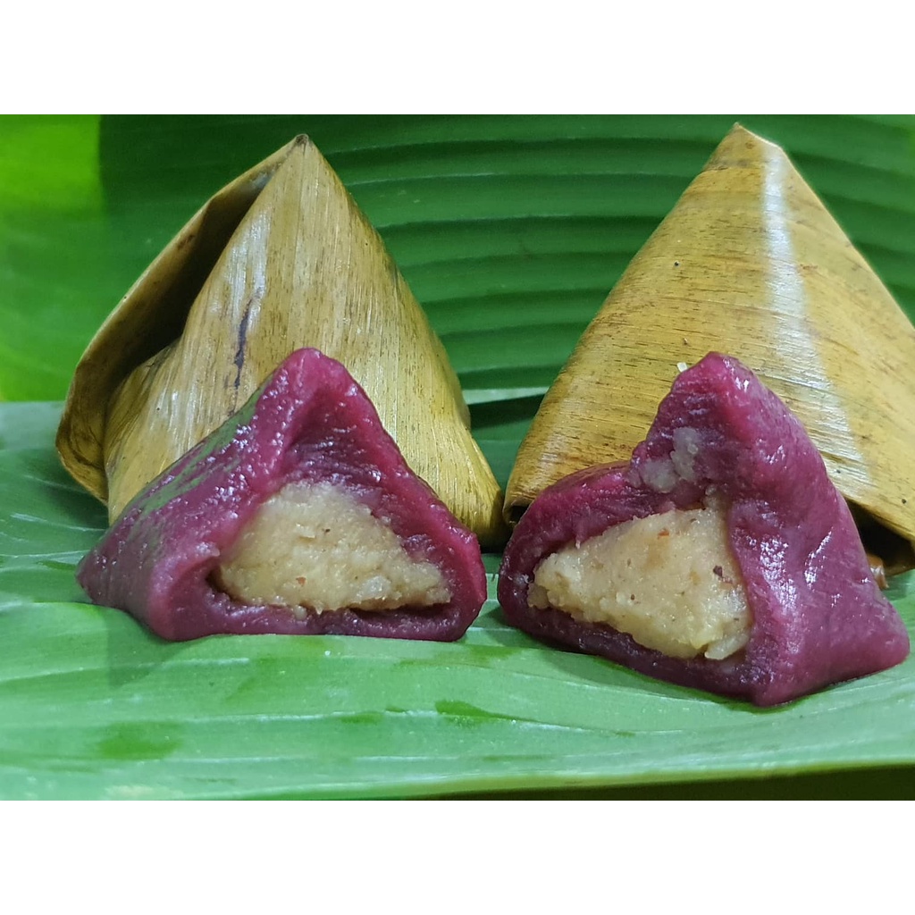 ขนมเทียนมันม่วง ไส้เค็มแบบกิโลกรัม