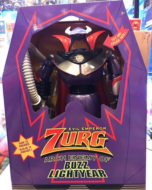 (แท้ original) Disney Store Evil Emperor ZURG Arch enemy of Buzz Lightyear