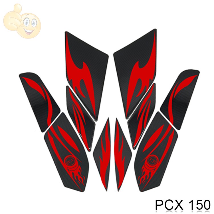 พร้อมส่ง สติ๊กเกอร์กันรอย PCX 150 สติ๊กเกอร์เกรด A เหนียว ไม่หลุดร่อนง่าย ไม่ติดคราบเวลาลอกออก**ลายแคปล่า**งานสวย
