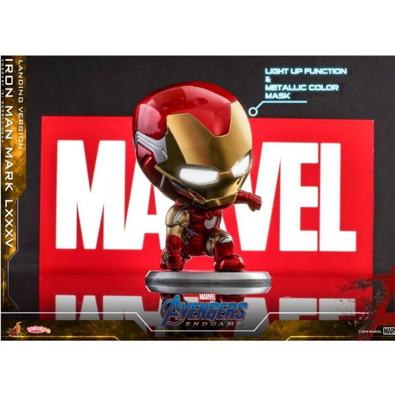 Hot toys Cosbaby Iron Man Mark LXXXV (Light up Function)