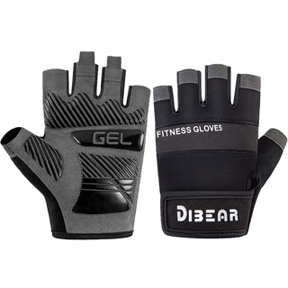 Winmax ถุงมือยิม กันลื่น ครอสฟิต ยกน้ําหนัก ดัมเบล ถุงมือเพา…