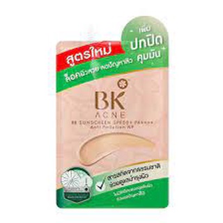 BK Acne BB SUNSCREEN SPF 50+ PA++++ Anti Pollution บีบีครีม แบบซองขนาด4 กรัม