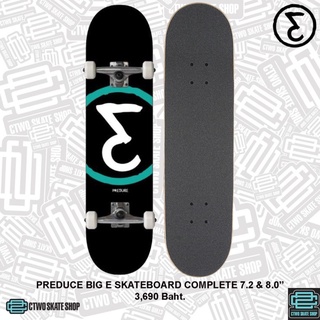 PREDUCE OG LOGO BLACK/MINT SKATEBOARD COMPLETE 7.25”