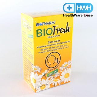 Biofresh 15 mL ไบโอเฟรช เม้าท์ สเปรย์ สารสกัดธรรมชาติ ปราศจากน้ำตาล