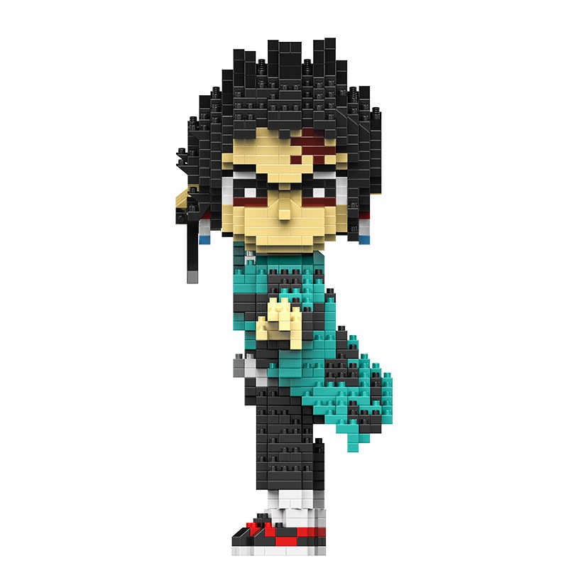 Spot Demon Slayer Building Blocks Lego Particles Diamond Building ...