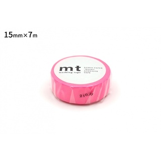 mt masking tape R shocking pink (MT01P209R) / เทปตกแต่งวาชิ รุ่น R สี shocking pink แบรนด์ mt masking tape ประเทศญี่ปุ่น