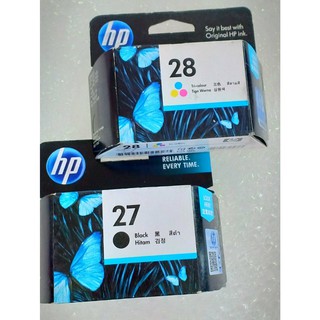 hp27&amp;hp28 สินค้าของแท้100% (ไม่รับประกัน/หรือคืนเงินทุกกรณี)