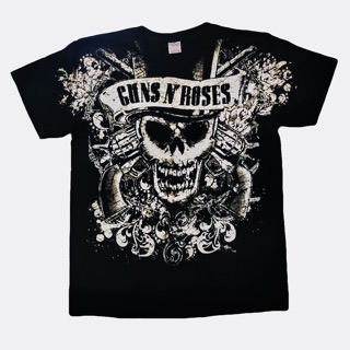 เสื้อวงร็อค Guns N Roses  / overprint