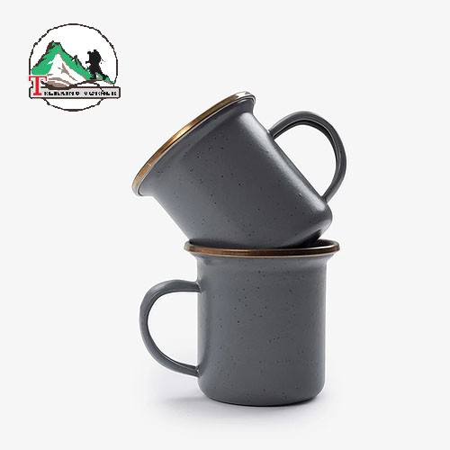 แก้ว Barebones Enamel Espresso Cup Set of 2