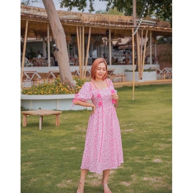 Taffy | TFD2296_Pink Blossom Dress