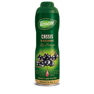 Teisseire Blackcurrant syrup 60cl / ไซรัป เตสแซร์ กลิ่นแบล็คเคอเรนท์