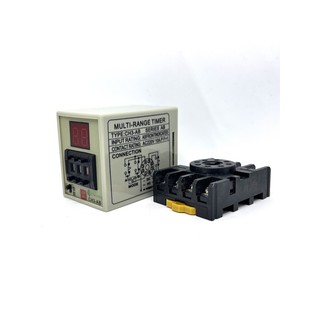 ทามเมอร์ดิจิตอลCH3-AB 220v พร้อมซ็อกเก็ต