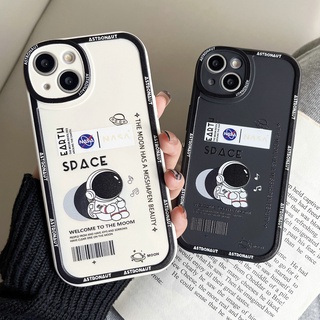 for Infinix Hot 11 10 9 Play 11s 10s Smart 5 6 Note 8 Tecno Spark 5 Pro Astronaut Anti-crack shockproof Camera Protection Soft Case XMTD04