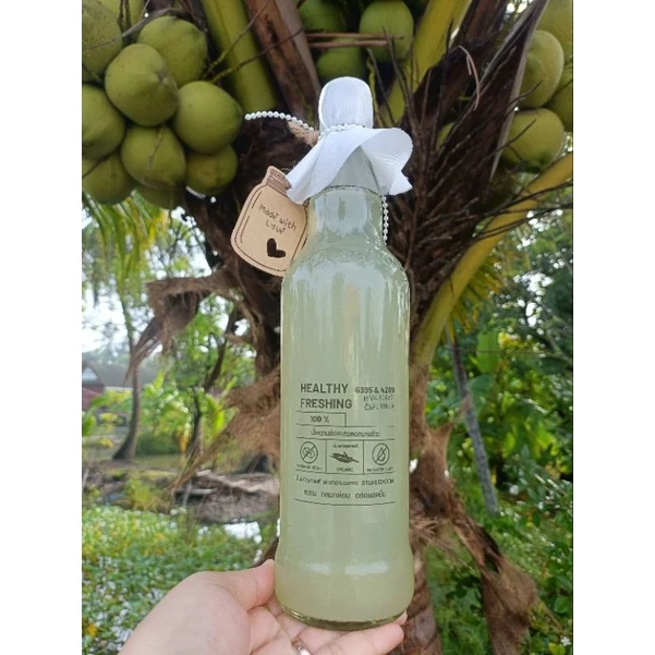 น้ำช่อดอกมะพร้าวOrganic100% CoCoflower ผลิตจากเกสรดอกมะพร้าว ไม่แท้ยินดีคืนเงิน1000เท่า ตรวจสอบได้ ไม่เติมน้ำตาลค่า4289