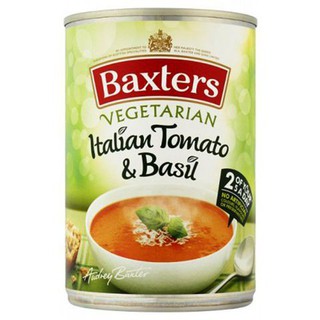 Baxters Italian Tomato Basil Soup 400g แบ็กซ์เตอร์ซุปมะเขือเทศอิตาเลียน 400 กรัม