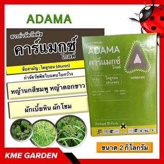 🍁วัชพืช🍁 คาร์แมกซ์ โกลด์ 2 กิโลกรัม ไดยูรอน ใช้ก่อนวัชพืชงอกหรือหลังวัชพืชงอกแล้วในระยะเริ่มต้นกำจัดวัชพืชใบแคบใบกว้าง