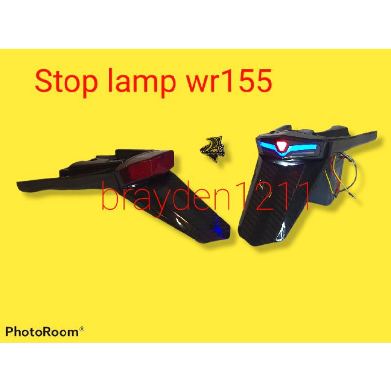 3in1 WR150 STOP LAMP/YAMAHA WR150 REAR SPAKBOR/UNDERTRAIL WR150/BACK SPAKBOR PLUS WR LAMP