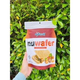 Nuwafer เวเฟอร์สอดไส้ช็อกโกแลตฮัลเซลนัท 130กรัม(สินค้ามีพร้อมส่ง)