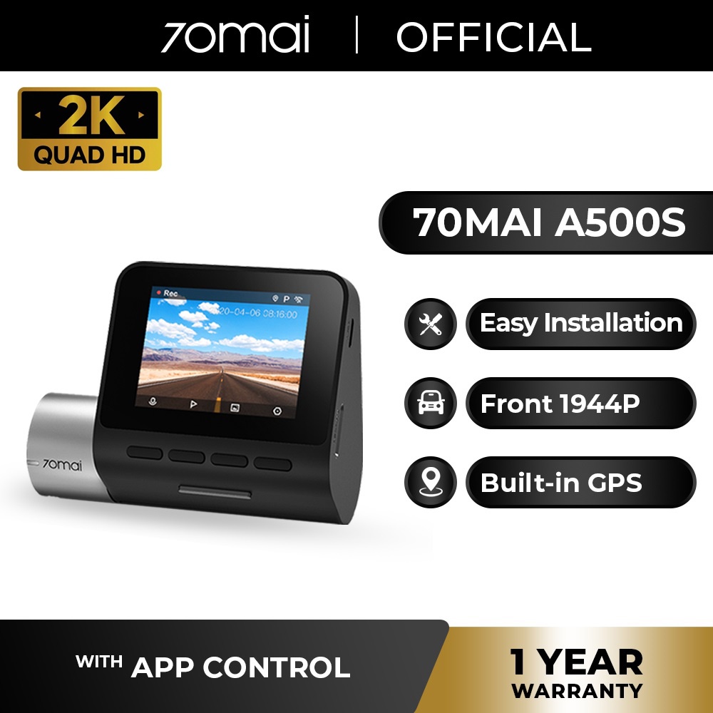 กล้องติดรถยนต์ 70mai Pro Plus A500s