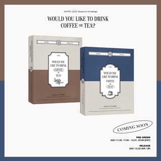 【พร้อมส่ง】Astro 2022 season’s greetings would you like to drink coffee or tea